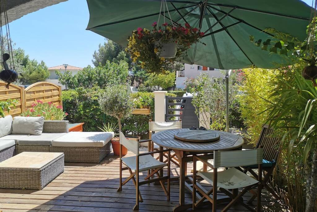 La Terrasse Ensoleillee De Sausset - Cote Bleue Apartment Ngoại thất bức ảnh