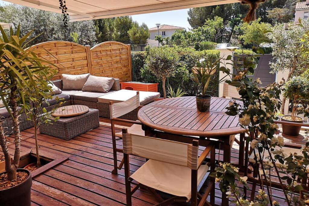 La Terrasse Ensoleillee De Sausset - Cote Bleue Apartment Ngoại thất bức ảnh