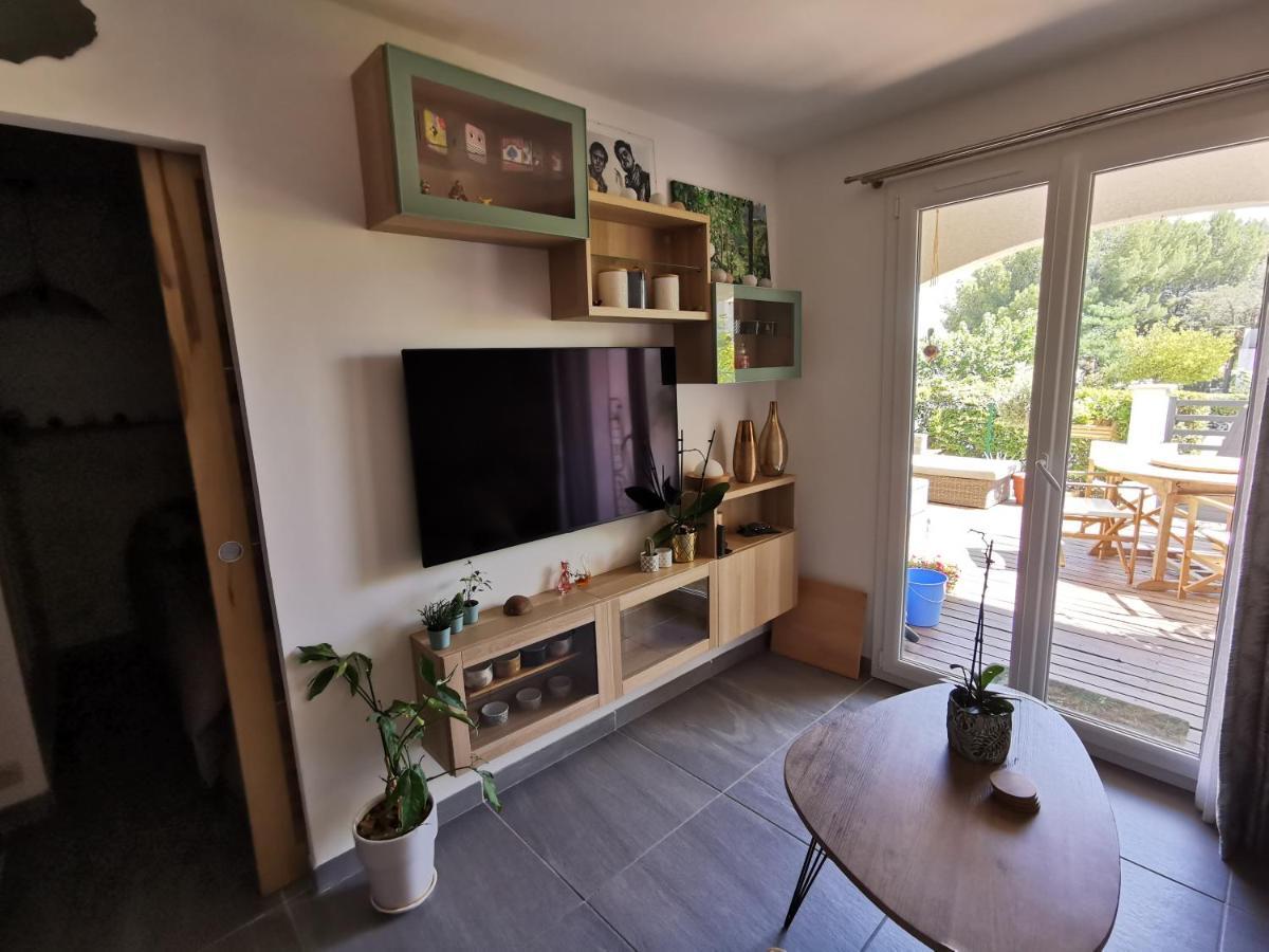 La Terrasse Ensoleillee De Sausset - Cote Bleue Apartment Ngoại thất bức ảnh